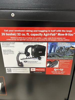 Agri-Fab Mow N Vac, 32 Cu Ft Capacity - Image 6