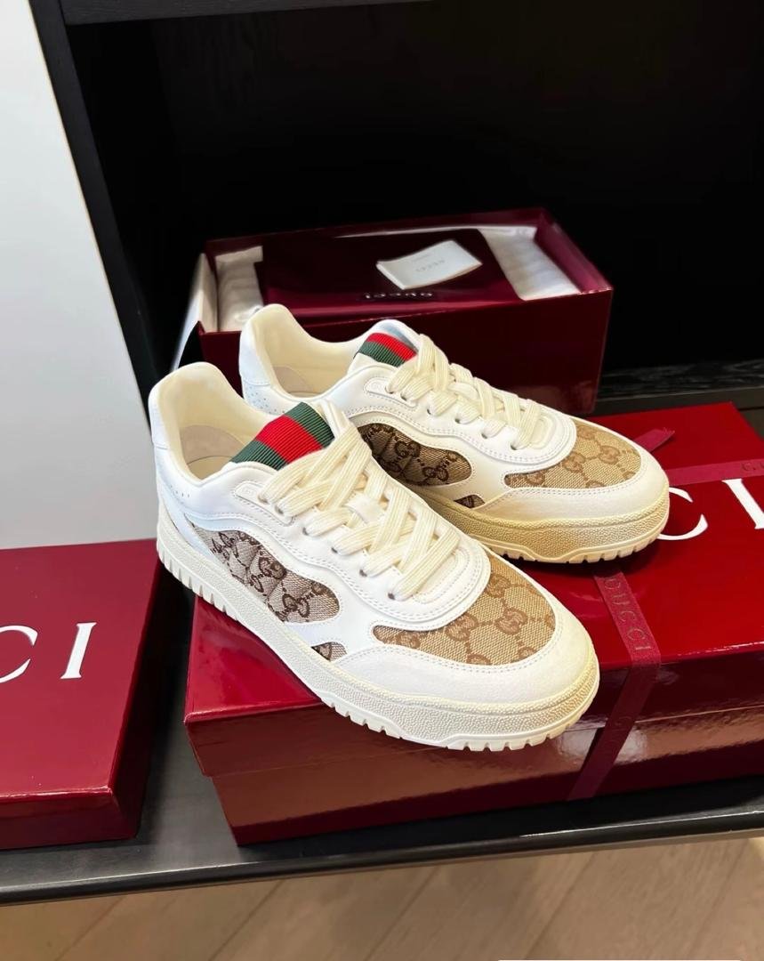 Gucci Sneakers Pallet for Sale – 100 Pairs Mixed Styles & Sizes | Bulk Luxury Footwear - Image 4