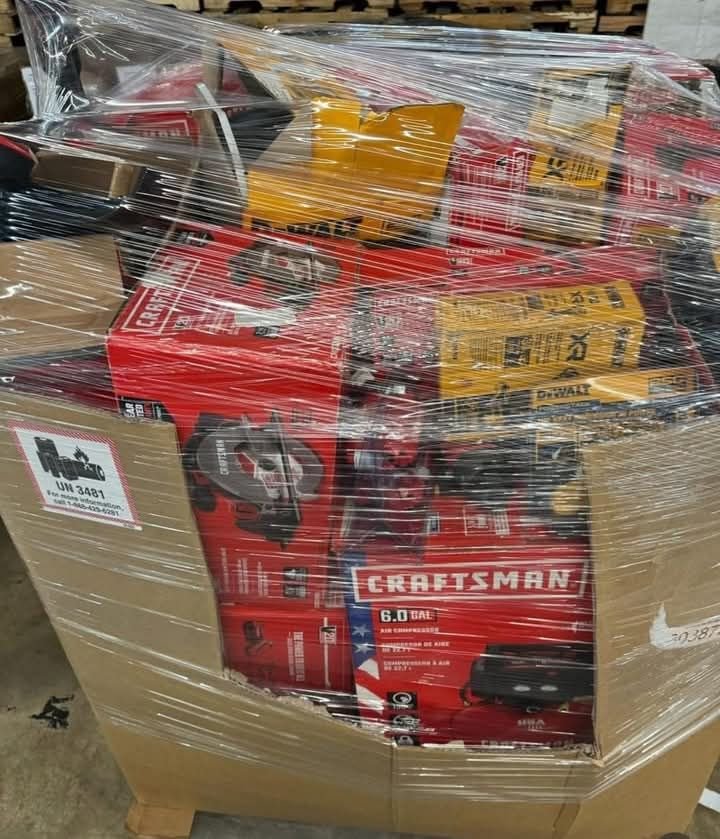 Mixed Milwaukee and DeWalt Tools Pallet – 100 Premium Tools - Image 2