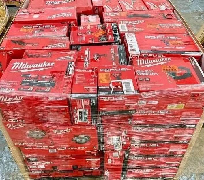 Milwaukee Tools Pallet – 120 Mixed Professional Tools - Image 3