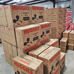 Alternative view of Baby Diapers Wholesale Pallet