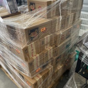 Games liquidation pallets mixed with toys