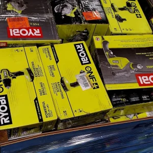 Alternative view of Ryobi Tool Pallet liquidation